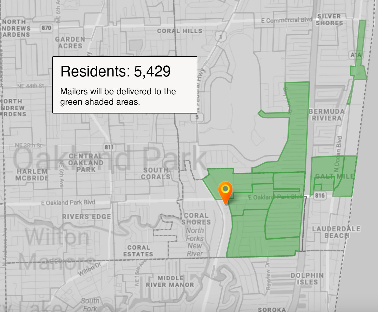 Coral Ridge Local Business Spotlight Mailer Deposit