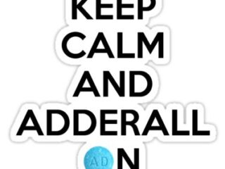 Keep-Calm-And-Adderall-on_-Sticker-for-Sale-by-keepcalmand